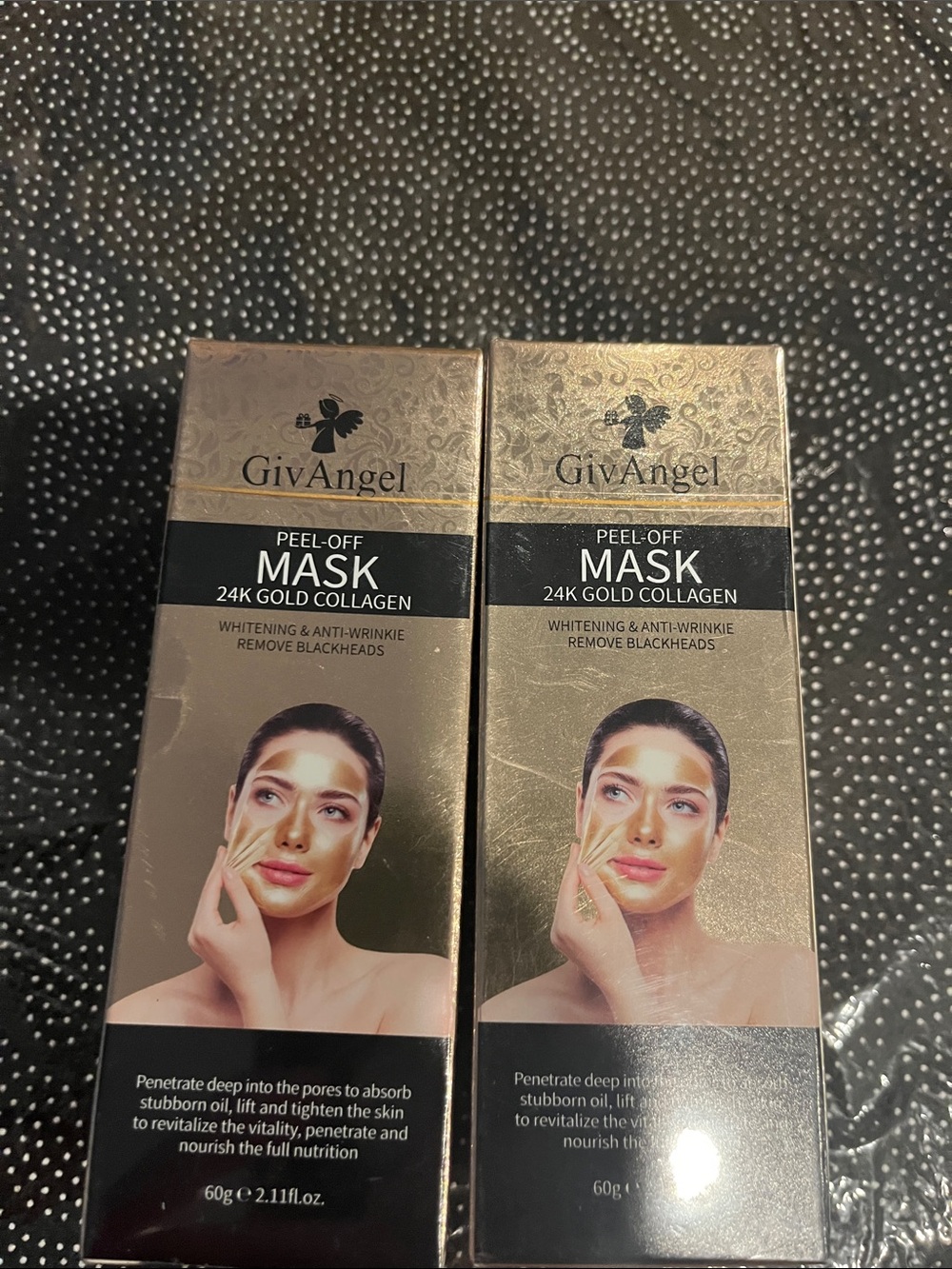 Angel 24K Gold Collagen Peel-Off Face Mask — Gold